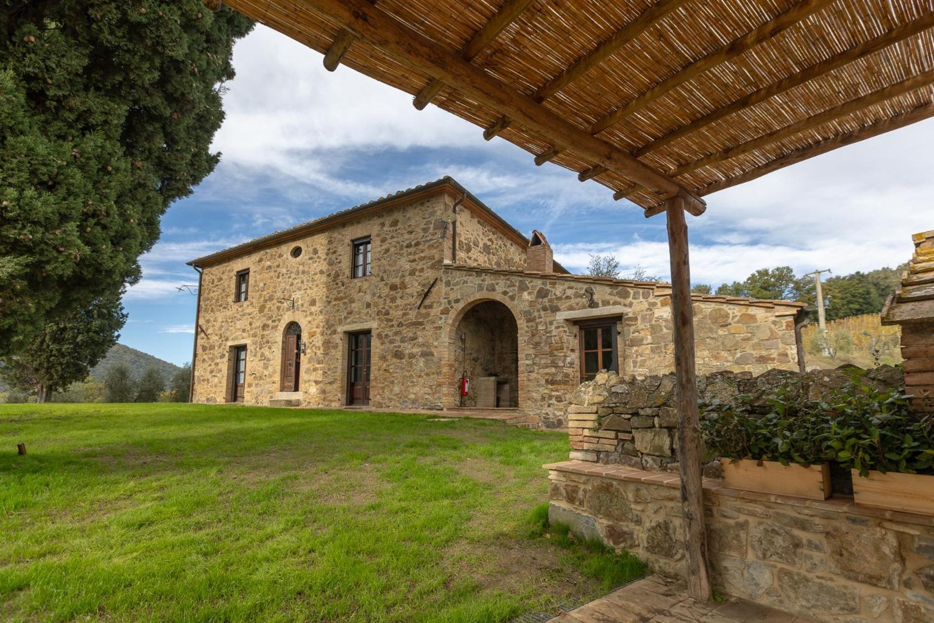 Agriturismo Le Macioche Villa Montalcino Exterior foto